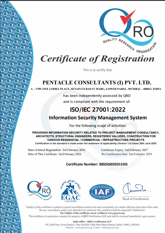 ISO/IEC 27001:2022 Certificate Thumbnail